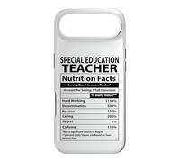Carcasa para iPhone Air Funny Special Education Teacher Nutrition Facts Label