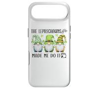 Carcasa para iPhone Air Funny St Patricks GNOME Irish The Leprechauns Made Me Do It