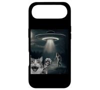 Carcasa para iPhone Air Funny Surprised Cat Selfie with Sasquatch - Bigfoot Adventur