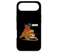 Carcasa para iPhone Air Funny Turtle and Snail Riding Sloth Meme Piggyback Animals