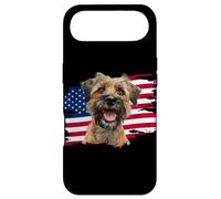 Carcasa para iPhone Air Funny USA Flag 4th July Fourth America Border Terrier Lover
