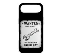 Carcasa para iPhone Air Funny Wanted Poster Diciendo Dead Alive Llave de 10 mm