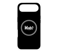 Carcasa para iPhone Air Funny What IFS One Word Cita para La Gente Gracioso Hey Wah