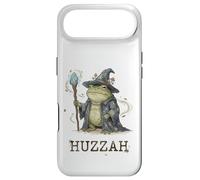 Carcasa para iPhone Air Funny Wizard Frog Huzzah Meme Fantasy Humor Cottagecore