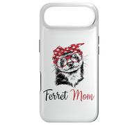 Carcasa para iPhone Air Funny Womens Girls Glasses Bandana Mom Ferret Lover