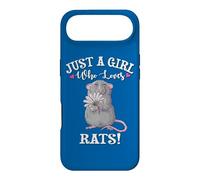 Carcasa para iPhone Air Funny Womens Kids Just A Girl Who Loves Rat Lover