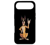 Carcasa para iPhone Air Gafas de Sol Rosas Cool Pig Rock Hand Sign and Roll Funny Lover