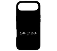 Carcasa para iPhone Air Gambito de la Reina del Ajedrez 1.d4 d5 2.c4