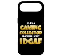 Carcasa para iPhone Air Gaming Collector Idgaf Meme Vintage Video Game Collection