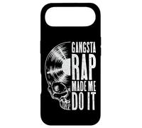 Carcasa para iPhone Air Gangsta Rap Made Me Do It, Amante de los Discos de Vinilo, Gothic Skull
