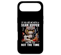 Carcasa para iPhone Air Gato cosiendo «You See Me with a Seas Ripper», Ahora no es el Momento
