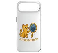 Carcasa para iPhone Air Gato místico cósmico Astro Mirror