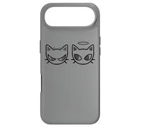 Carcasa para iPhone Air Gato Tomcat de ángel y Diablo de los años 90 Y2K
