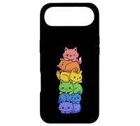 Carcasa para iPhone Air Gay Pride Cat LGBT Kawaii Cats Pile Cute Anime Rainbow Flag