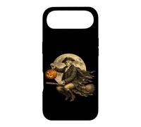 Carcasa para iPhone Air George Washington Jack O Lantern Pumpkin Moon Escoba