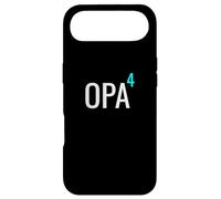 Carcasa para iPhone Air German Opa Hoch 4 Mathematics Design Granddad Four Grandkids