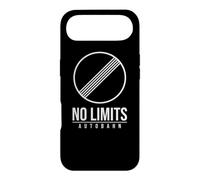 Carcasa para iPhone Air Germany Autobahn NO Speed Limit Sign Symbol BUNDESAUTOBAHN