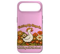Carcasa para iPhone Air Getting My Steps in Walking with The Lord Christian Floral I