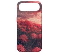 Carcasa para iPhone Air Giapponese Ragno Giglio Cielo Rosa