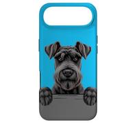 Carcasa para iPhone Air Gigante Schnauzer Divertido Peeking Pocket Dog Lover