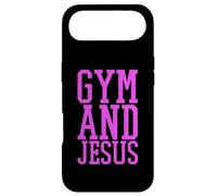 Carcasa para iPhone Air Gimnasio y Jesús Entrenador Cristiano Grace God Atleta Levantamiento