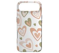 Carcasa para iPhone Air Girly Coquette Cute Pink Heart Sage Green Hearts Valentines