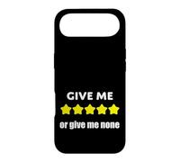 Carcasa para iPhone Air Give ME Five Starts or Give me None | Gráfico Divertido