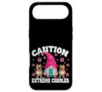 Carcasa para iPhone Air GNOME Dog Mom Saying Caution Extreme Cuddler Pitbull Momma