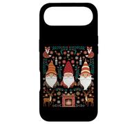 Carcasa para iPhone Air Gnomos nórdico Hygge Arte Popular Navidad escandinava