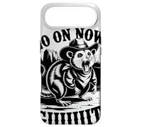 Carcasa para iPhone Air Go On Now Giiiit Lémur Vaquero Humor Occidental Vintage