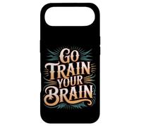 Carcasa para iPhone Air Go Train Your Brain Fitness Enfoque Metas Bienestar -