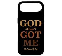 Carcasa para iPhone Air God Always Got Me, My Peace My Joy Cool Quotes Graphic