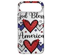 Carcasa para iPhone Air God Bless America Patriotic USA Flag Colors For Christians