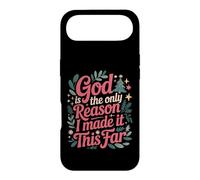 Carcasa para iPhone Air God Is The Only Reason I Made It This Far Citas de fe