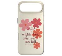 Carcasa para iPhone Air God is Within Her She Will Not Fall Bible Verse Psalm 46:5