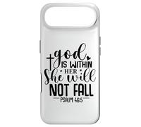 Carcasa para iPhone Air God Is Within Her She Will Not Fall Psalm 46:5