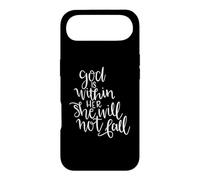 Carcasa para iPhone Air God Is Within Her She Will Not Fall Versículo bíblico Cristiano