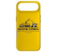 Carcasa para iPhone Air God'S Crew - Excavator Construction Kids Christian 1 Cor 3:9