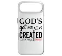 Carcasa para iPhone Air God'S Got Me Christian Ephesians 2:10 Created with a Purpose