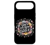 Carcasa para iPhone Air God'S Last Name Is Not Damn It Church Sarcasm Jokes -
