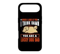 Carcasa para iPhone Air Golden Retriever You Are A Lucky Dog Dad Funny Puppy Dogs