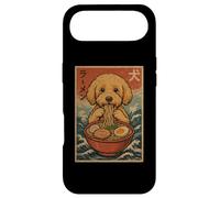 Carcasa para iPhone Air Goldendoodle Comer Ramen Kawaii Anime Amante de los Perros