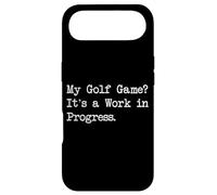 Carcasa para iPhone Air Golf Game Is a Work in Progress Funny Golf Quotes Apparel
