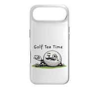 Carcasa para iPhone Air Golf tee Time - Té, Bola Divertida Mascota Retro Estilo Vintage