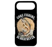 Carcasa para iPhone Air Gone Fishing, Be Back Never Fly Fishing Angler