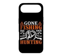 Carcasa para iPhone Air Gone Fishing Be Back Soon To Go Hunting Hunter Life Nature