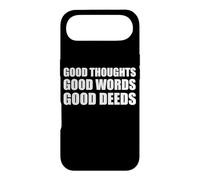 Carcasa para iPhone Air Good Thoughts Good Words Good Deeds/Positive Afirmation