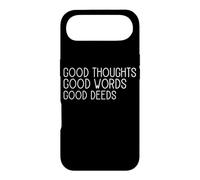 Carcasa para iPhone Air Good Thoughts Good Words Good Deeds/Positive Afirmation