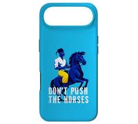 Carcasa para iPhone Air Gorro de Boxeo Divertido con Texto en inglés Don't Push The Horses