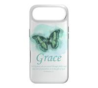 Carcasa para iPhone Air Grace Bible Verse: Women’s Christian Faith Ephesians 2:8